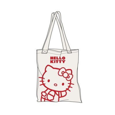 Bolsa tela Hello Kitty 41cm