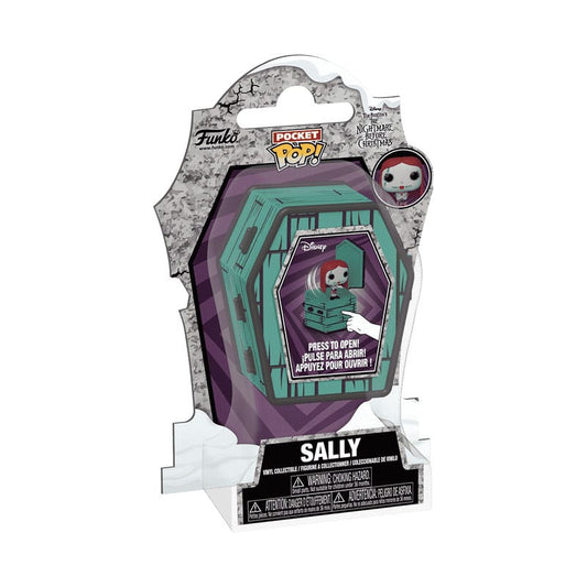 Pesadilla antes de Navidad Figura Coffin Pocket POP! Vinyl Sally Sewing 6 cm