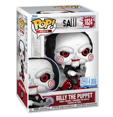 Figura POP Plus Saw Billy on Tricycle Exclusive