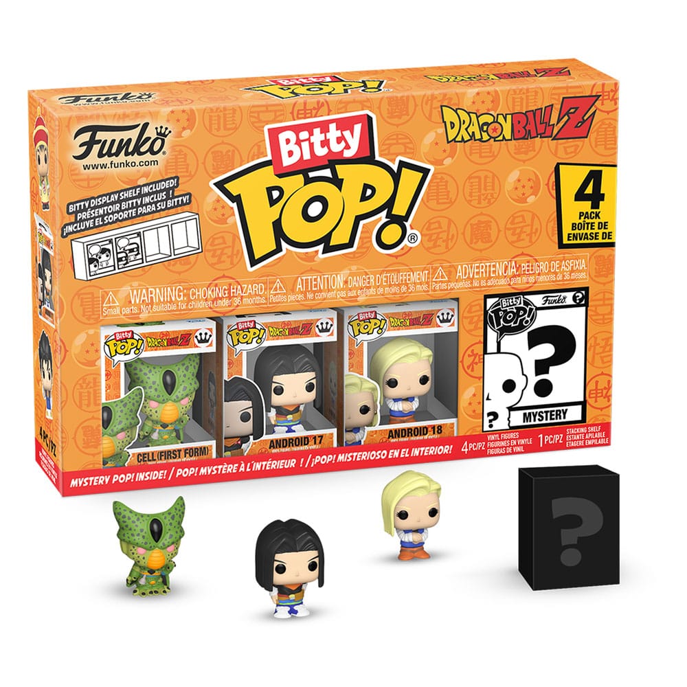 Dragon Ball Pack de 4 Figuras Bitty POP! Vinyl Series 2 2,5 cm