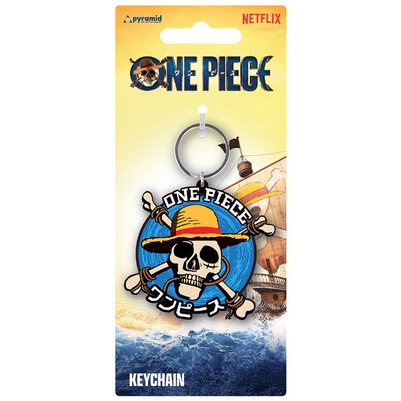 ONE PIECE LIVE ACTION - LLAVERO STRAW HAT CREW ICON