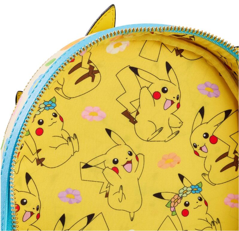 Mini Mochila Pikachu Floral