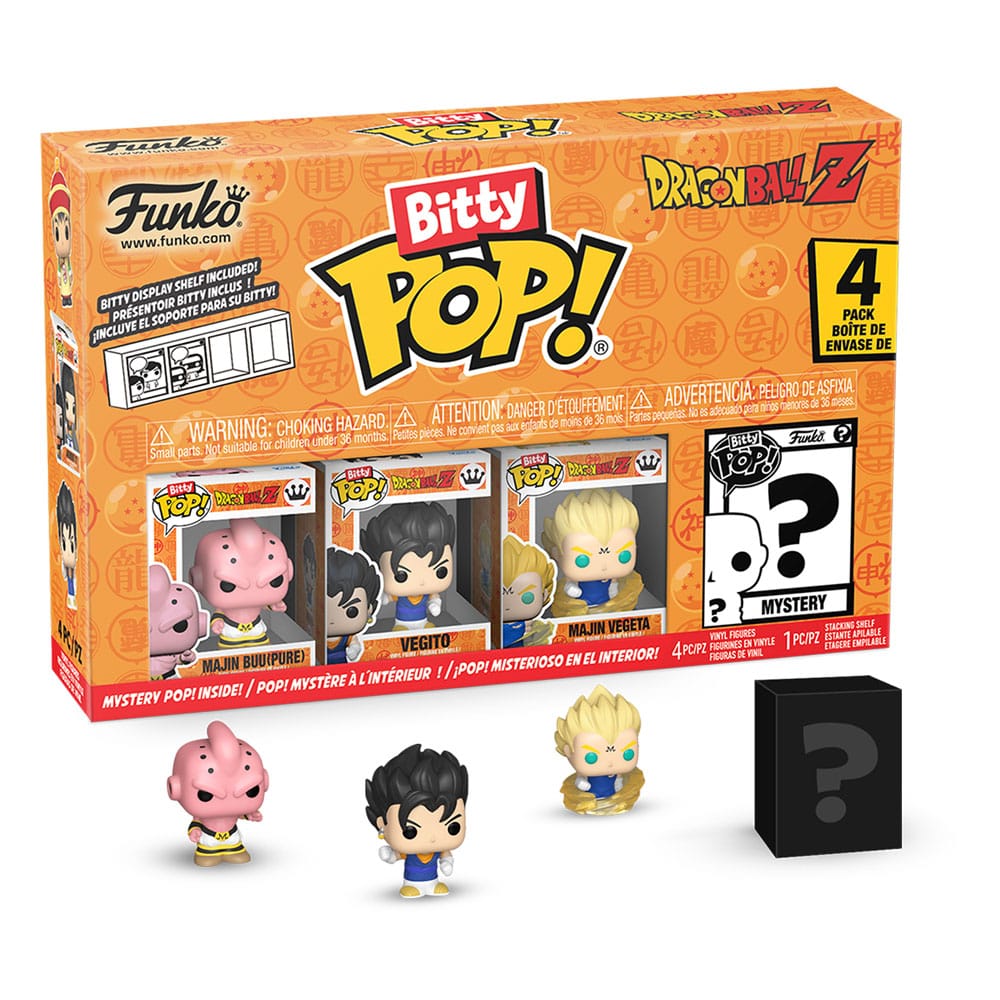 Dragon Ball Pack de 4 Figuras Bitty POP! Vinyl Series 3 2,5 cm