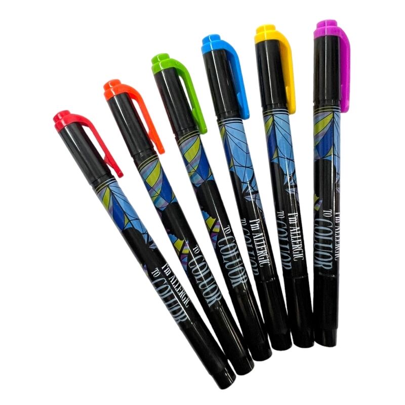 Set 6 subrayadores Wednesday (Miércoles)