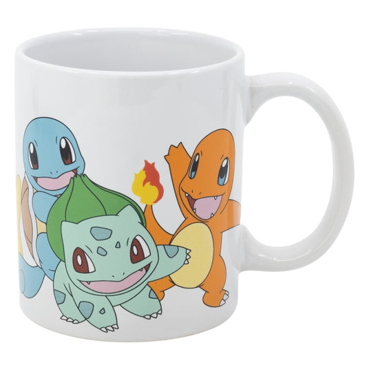 TAZA CERAMICA 325 ML EN CAJA DE REGALO POKEMON 4 DANCERS DNLS