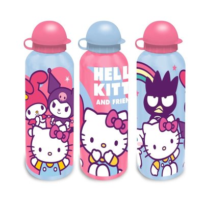 Botella aluminio Hello Kitty and Friends 500ml