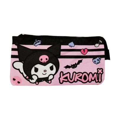 Estuche triple 22cm Kuromi Hello Kitty