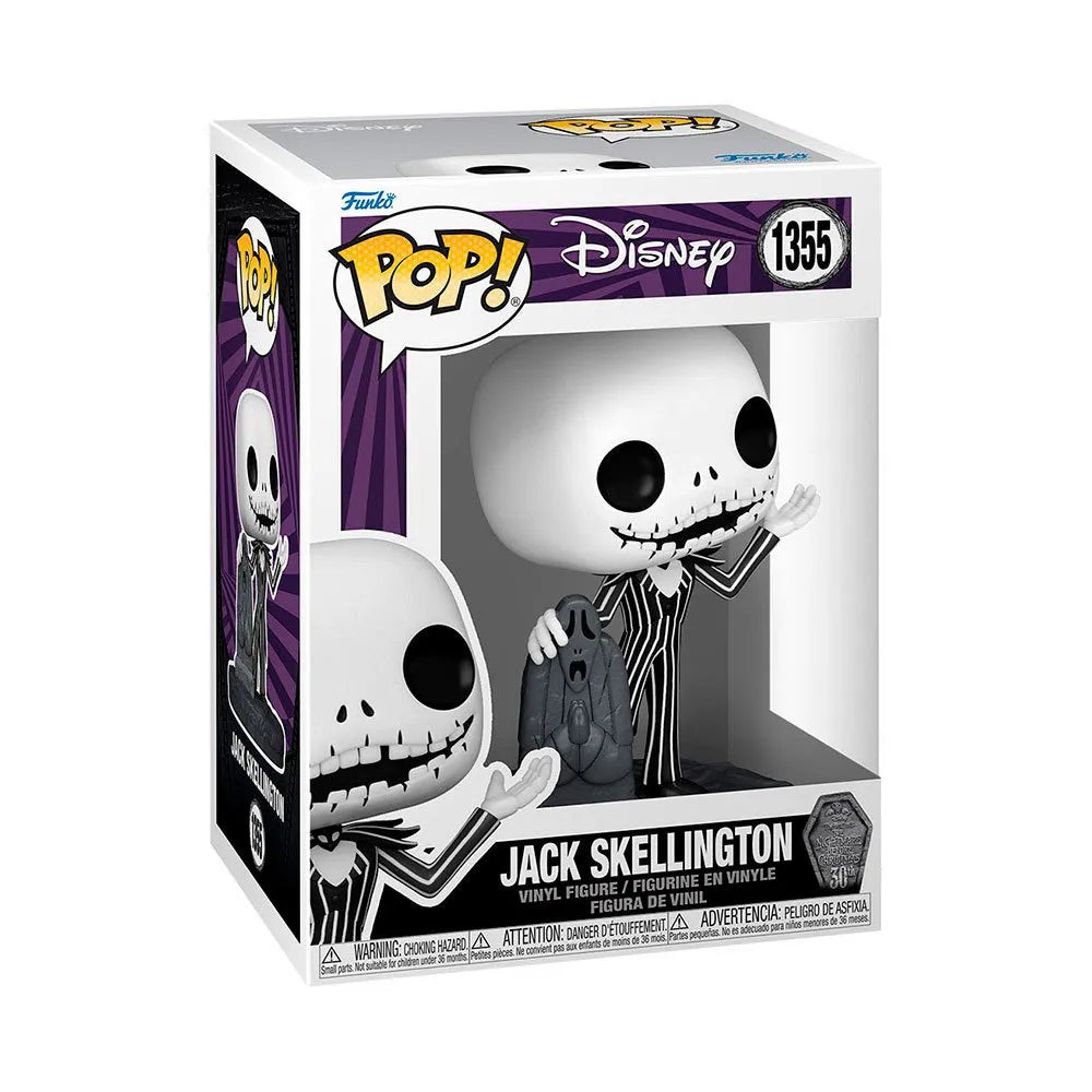 PESADIILA ANTES DE NAVIDAD (30 ANIVERSARIO) - POP JACK WITH GRAVESTONE