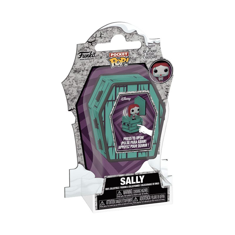 Pesadilla antes de Navidad Figura Coffin Pocket POP! Vinyl Sally Sewing 6 cm