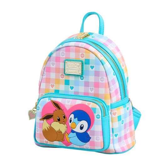 Mini Mochila Piplup & Eevee