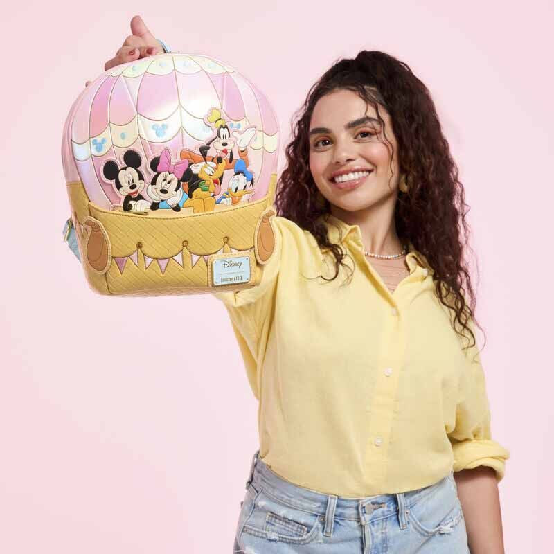 Mini Mochila Mickey & amigos en globo
