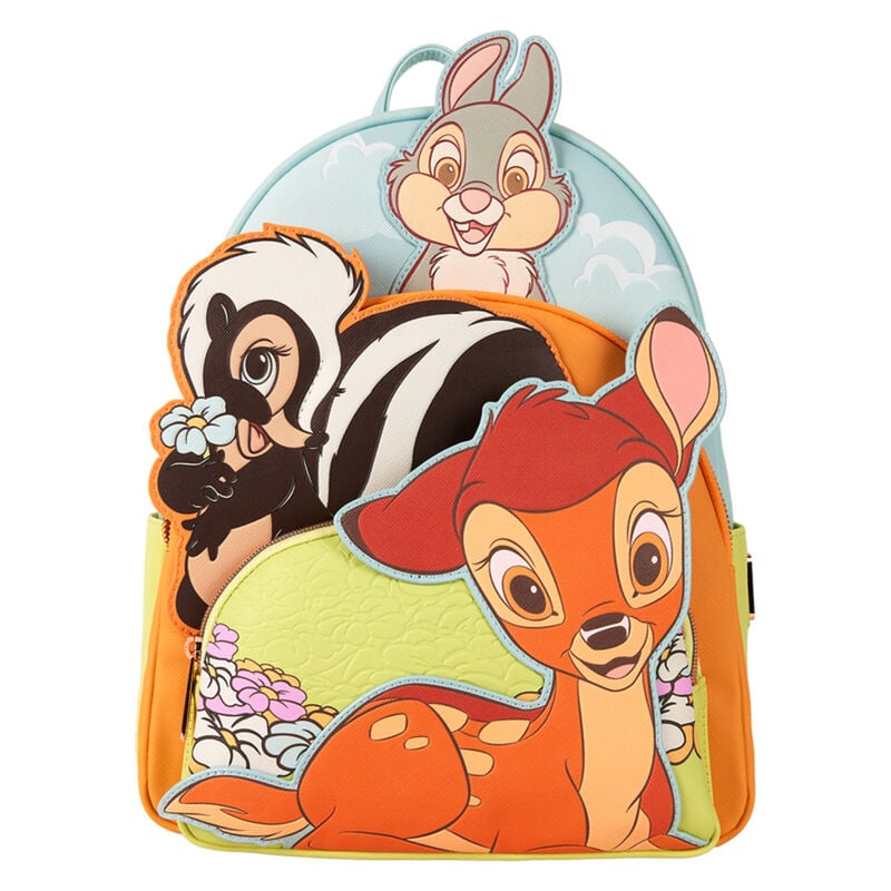 Mini Mochila Bambi & Tambor & Flor