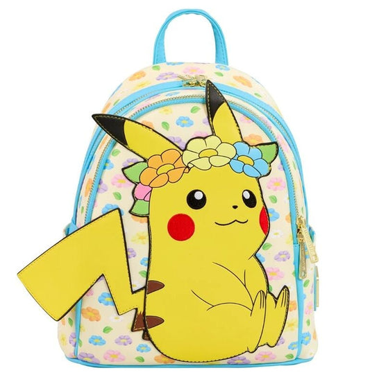 Mini Mochila Pikachu Floral