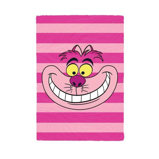 CUADERNO PREMIUM A5 TAPA FELPA DISNEY ALICIA EN EL PAIS DE LAS MARAVILLAS GATO CHESHIRE