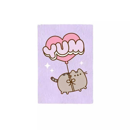 CUADERNO PREMIUM A5 TAPA FELPA PUSHEEN MOMENTS