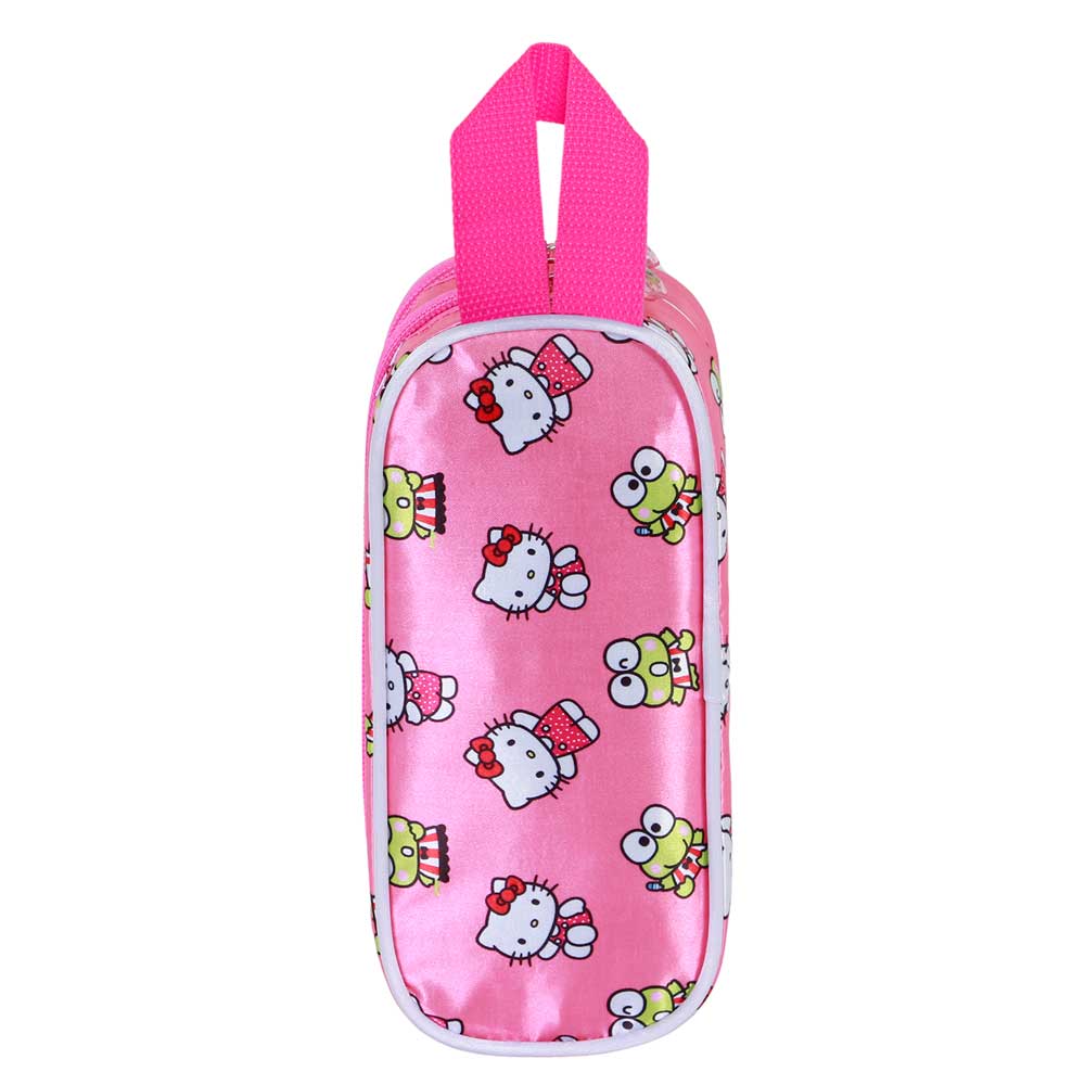 Hello Kitty Rosa Estuche Portatodo Doble 3D Hello Kitty Funny