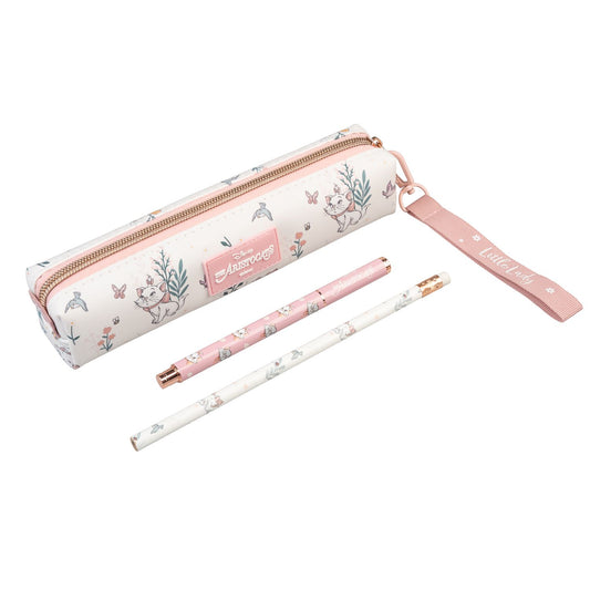 SET ESTUCHE CON BOLIGRAFO Y LAPIZ DISNEY BONJOUR MARIE