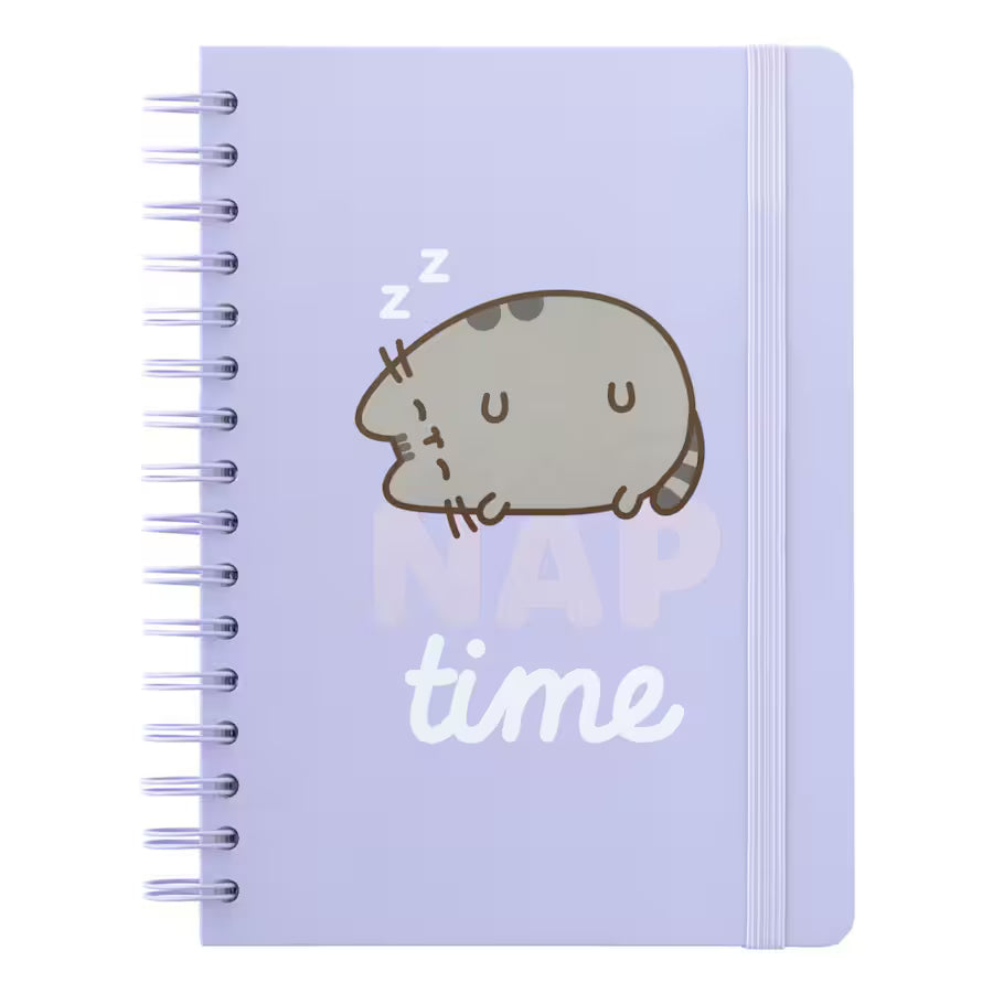 CUADERNO TAPA FORRADA A5 PUSHEEN MOMENTS COLLECTION