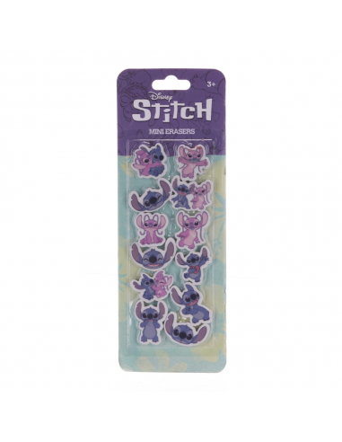 STITCH BLISTER GOMAS DE BORRAR 12 UNDS.