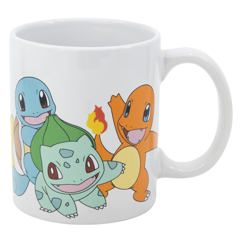 TAZA CERAMICA 325 ML EN CAJA DE REGALO POKEMON 4 DANCERS DNLS